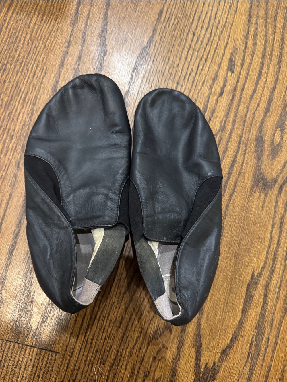 Bloch Black Leather Jazz Shoes